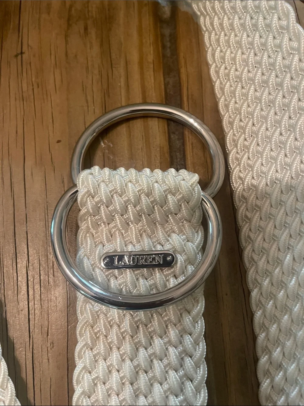 Ralph Lauren woven braided